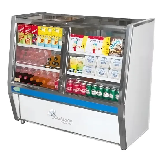 Balcão Refrigerado Para Bebida 1,25 Mt