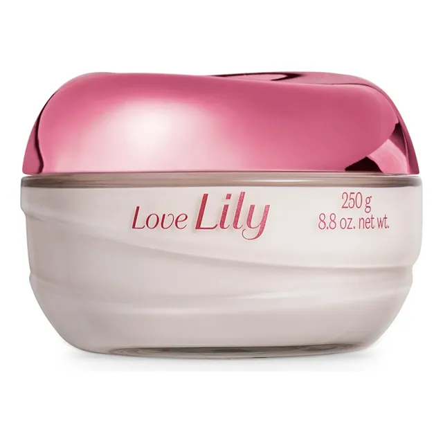 Creme Acetinado Hidratante Corporal Love Lily 250ml