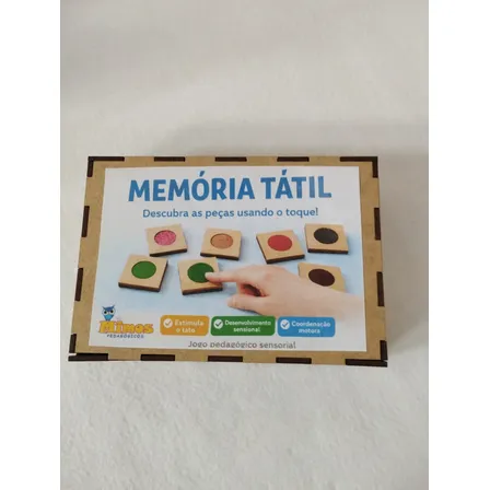 Jogo Da Memória Tátil Inclusão E Estímulo Sensorial