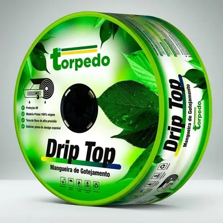 Mangueira Gotejamento Driptop 6mil 20cm 1,5l/h/1000 Metros