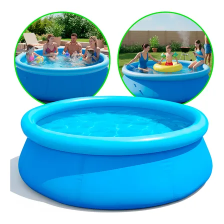 Piscina Infantil Inflável 1400 Litros Grande Redonda Quintal
