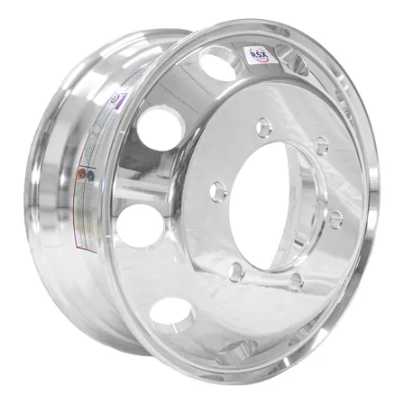 Roda Aluminio 17.5 Vw 690 / 8120 / 8140 / 8150 Auto Brilho