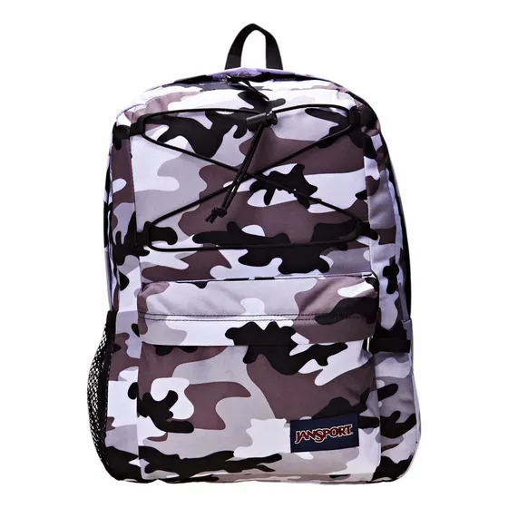 Mochila Masc/femi Flex Pack Buckshot Black Camo 26l Jansport