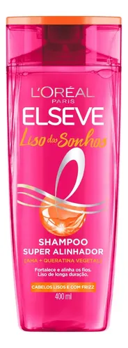Shampoo L'oréal Paris Elseve Liso Dos Sonhos 400ml
