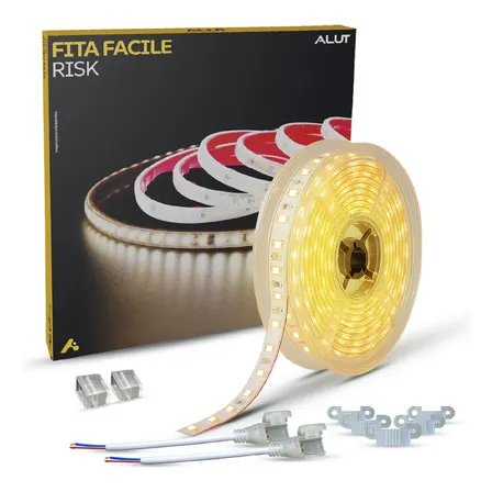 Fita Led Facile Risk 5m 12w 4000k 220v A Prova D'água Alut