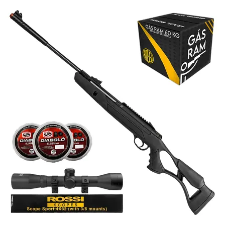 Carabina De Pressão Hatsan Airtact Pd Gás Ram / Nitro Kit