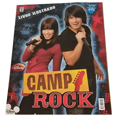 Álbum De Figurinhas Camp Rock - Completo P/ Colar