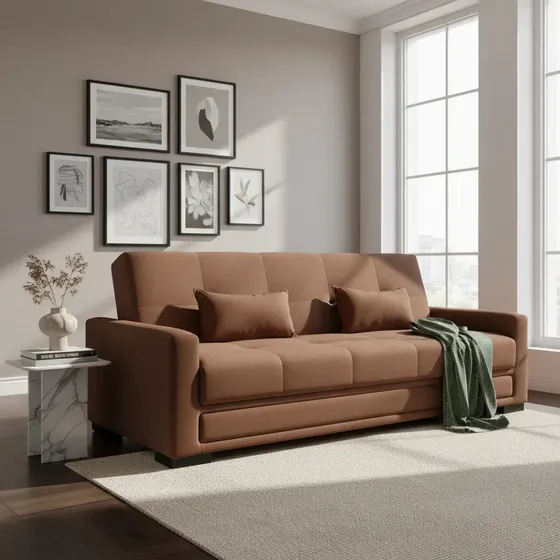Sofá-cama 3 Lugares Matrix Grazi