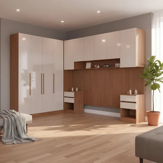 Guarda-roupa Modulado Queen Lugano 10 Portas 6 Gavetas