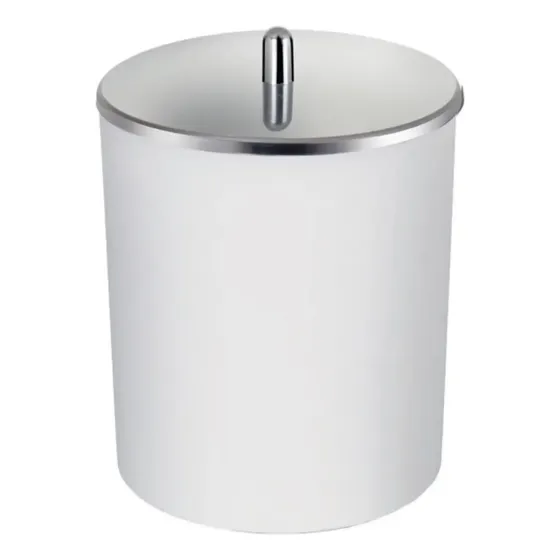 Lixeira Com Tampa 5084 Em Plástico E Inox 5 L Arthi