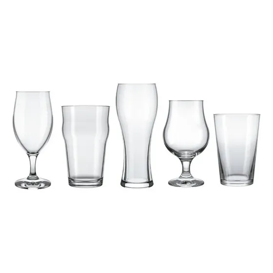 Conjunto De Copos Para Cervejas Especiais 5 Peças Nadir