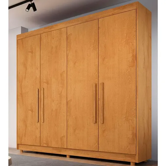 Guarda-roupa Palermo Com 4 Portas E 3 Gavetas 169cm Europa