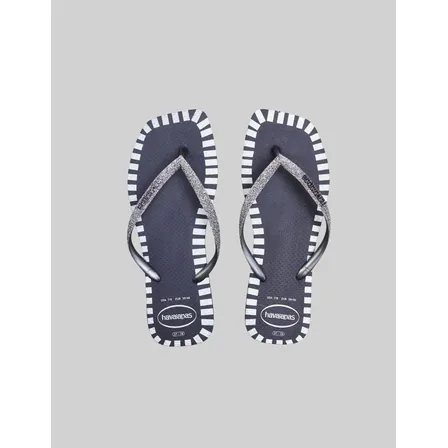Sandália Slim Square Glitter Contour Havaianas Novo Grafite Estampada 39/40
