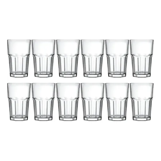 Conjunto De Copos Long Drink Bristol 520 Ml 12 Peças Nadir