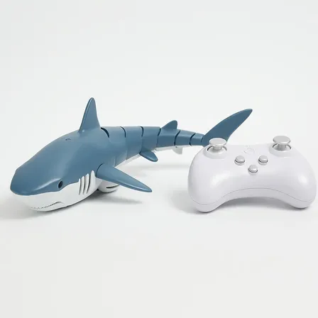 Tubarão Shark Robô Recarregável Brinquedo Controle Remoto