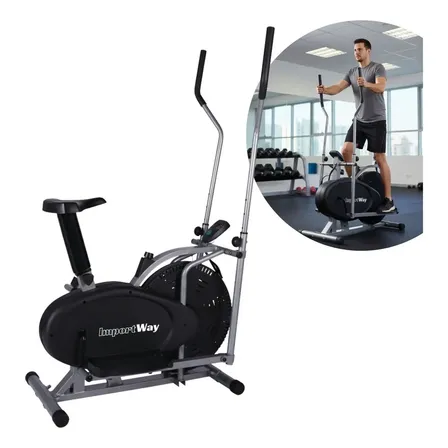 Elíptico Air Bike Resistência A Ar Até 150kg Treino Completo