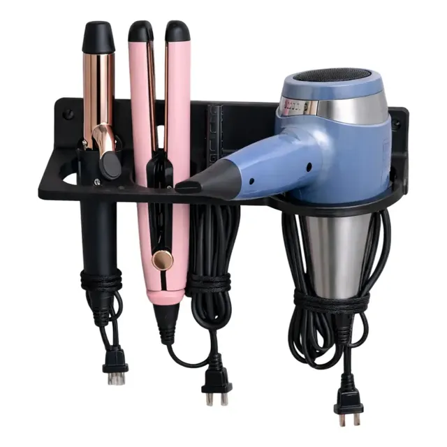Suporte De Parede Para Secador, Chapinha E Babyliss 3 Em 1
