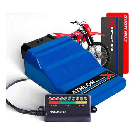 Módulo Athlon M250x Central De Injeção Com Mapa E Hallmeter