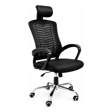 Cadeira Ergonômica De Escritório Com Encosto Mesh Respirável