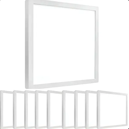 Kit 10 Painel Plafon Led 36w 40x40 Sobrepor 3k 4k 6.5k