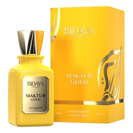 Perfume Árabe Maktub Gold 100ml Bidaya Eau De Parfum