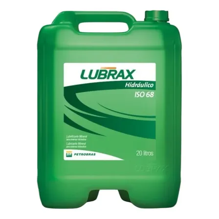 Lubrax 68 Óleo Hidráulico 20l Alta Performance