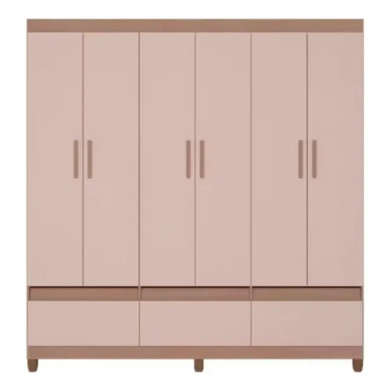 Guarda-roupa Bartira Ilhéus Com Cabideiro