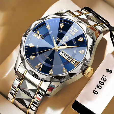 Relógios De Pulso Masculino Quartzo Original Luxo Negócios