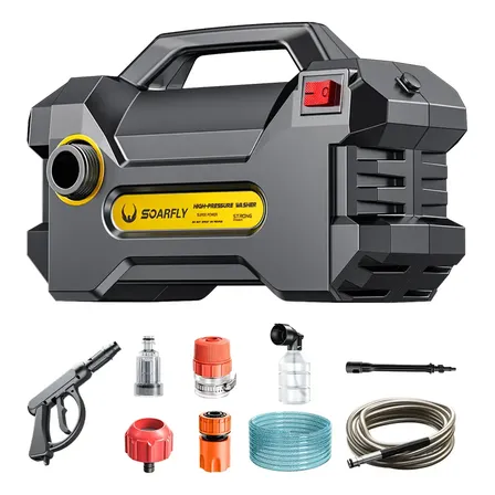 Soarfly Lavadora De Pressão Portátil De 3800w - 160bar Preto 220v 60hz