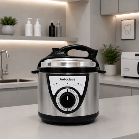 Autoclave Lunaslim Cinza 5lt Manicure Estetica Anvisa 220v