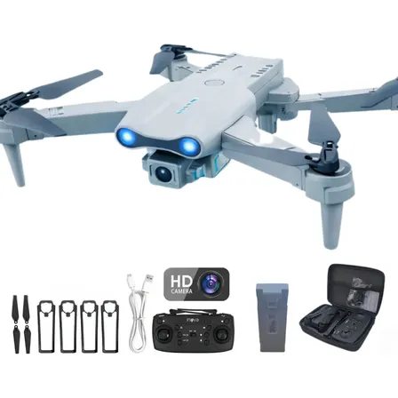 Drone Camera Hd Inova Evita Obstáculos Wifi 2.4g 1 Bateria