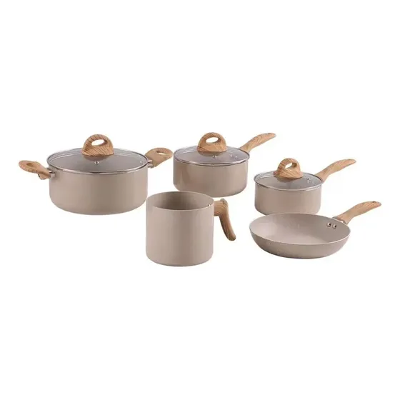 Jogo De Panelas De Indução Brinox Ceramic Life Smart Plus 5