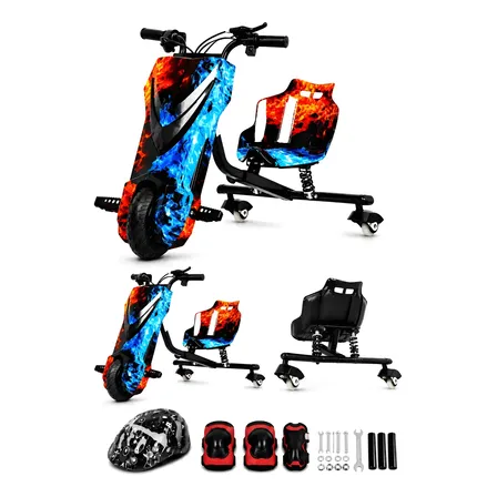 Triciclo Elétrico Drift Infantil 350w Super Potente/bluetoot