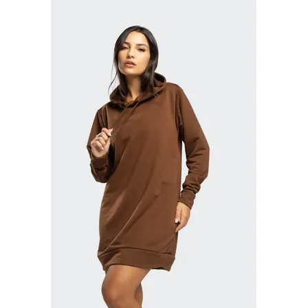 Vestido Blusão Moletinho Curto Feminino Vicbela
