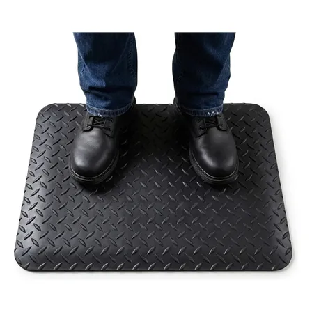 Piso Anti-fadiga 100x70cm Ergonômico Diamante Antiderrapante