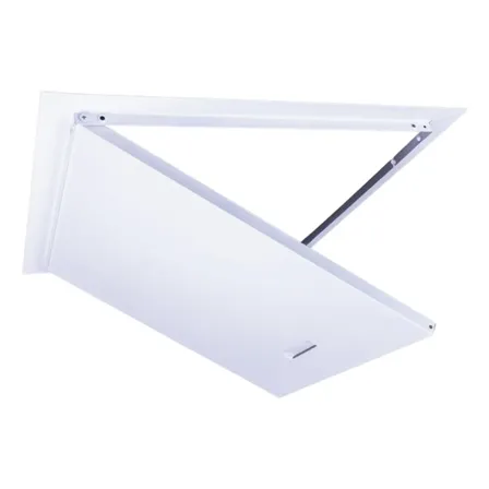 Alçapão P/ Forro Drywall 60x60cm Tampa Articulada Aço