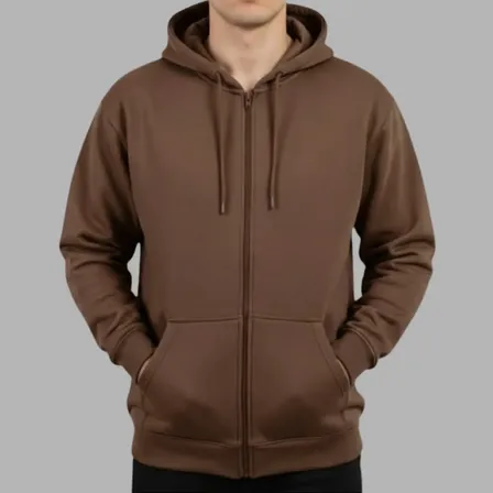 Blusa De Frio Moletom C Ziper Liso Direto Fabrica
