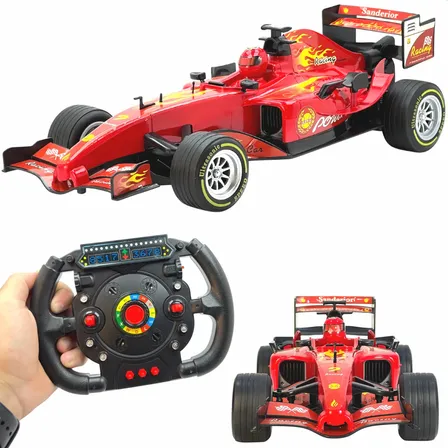 Carro Controle F1 Brinquedo Infantil Formula 1 Ferrari Veloz