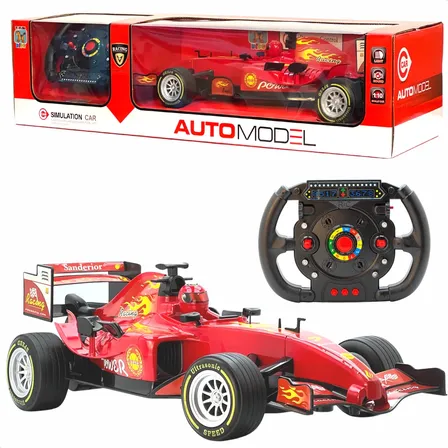 Carro Controle F1 Brinquedo Infantil Formula 1 Ferrari Veloz