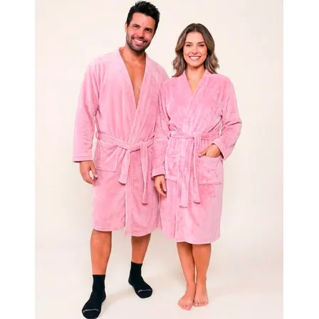 Roupão Premium Benévola Microfibra Antialérgico Inverno Frio