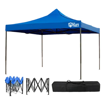 Tenda Sanfonada Proteção Uv 3x3m Gazebo Ajustável C/ Bolsa