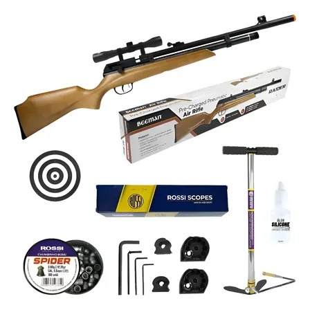 Pcp Rossi Raider 1331 Beeman 5.5mm Madeira + Bomba Inclusa
