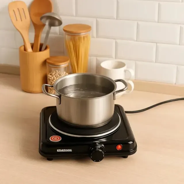 Fogão Indução 1 Boca Portátil Cooktop Mesa Elétrico