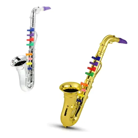 Mini Saxofone Infantil Acústico Brinquedo Educativo Musical