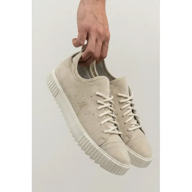 Tênis Masculino Polo Wear Camurça Casual Premium Off White Lisa 41 Br