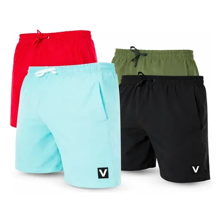 Kit 4 Bermudas Masculina Tectel Shorts Casual Para Treino