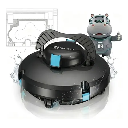 Robô Limpeza De Redroad S1 Piscina Área Limpeza Até 102m2