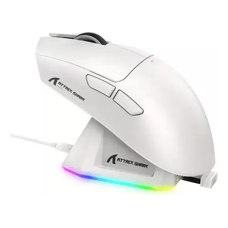Mouse Gamer Sem Fio Attack Shark X11 22000 Dpi Ultraleve 63g