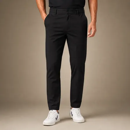 Calça Alfaiataria Masculina Slim Fit Social Sport Fino