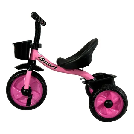 Bicicleta Bike Infantil Triciclo 30kg 2 Cestinha Pedal
